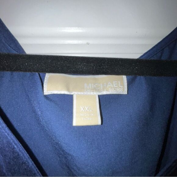 MICHAEL Michael Kors Faux Wrap Blouse Shirt Top - Picture 4 of 10